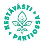 Suomen Partiolaisten Kestävästi partiossa -tunnus